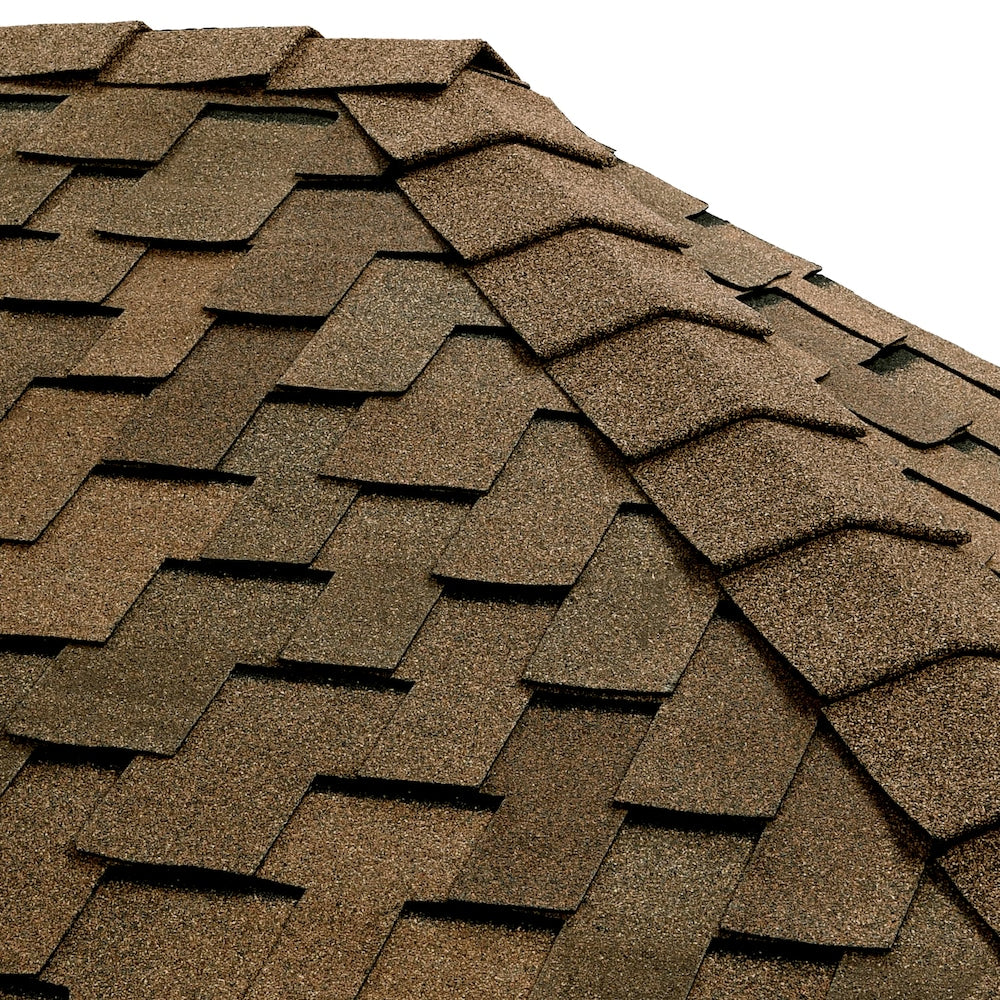 GAF Timbercrest Bullnose Cedar Hip & Ridge Roof Shingles, 20 Linear Ft ...