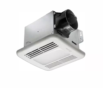 GreenBuilder Series 80 CFM Ceiling Bathroom Exhaust Fan with LED Light and Humidity Sensor, ENERGY STAR