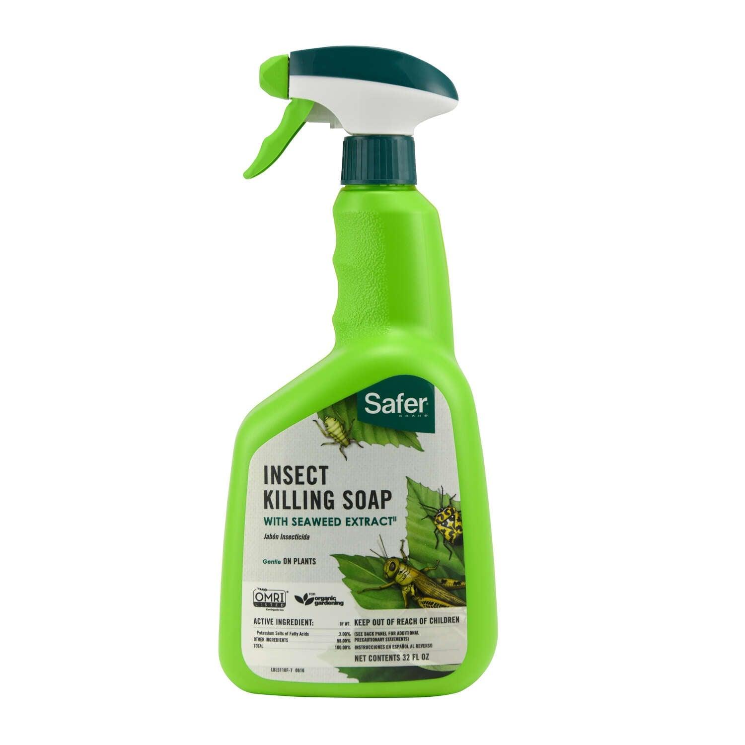 Safer Brand Organic Liquid Insect Killing Soap 32 oz – Super Arbor