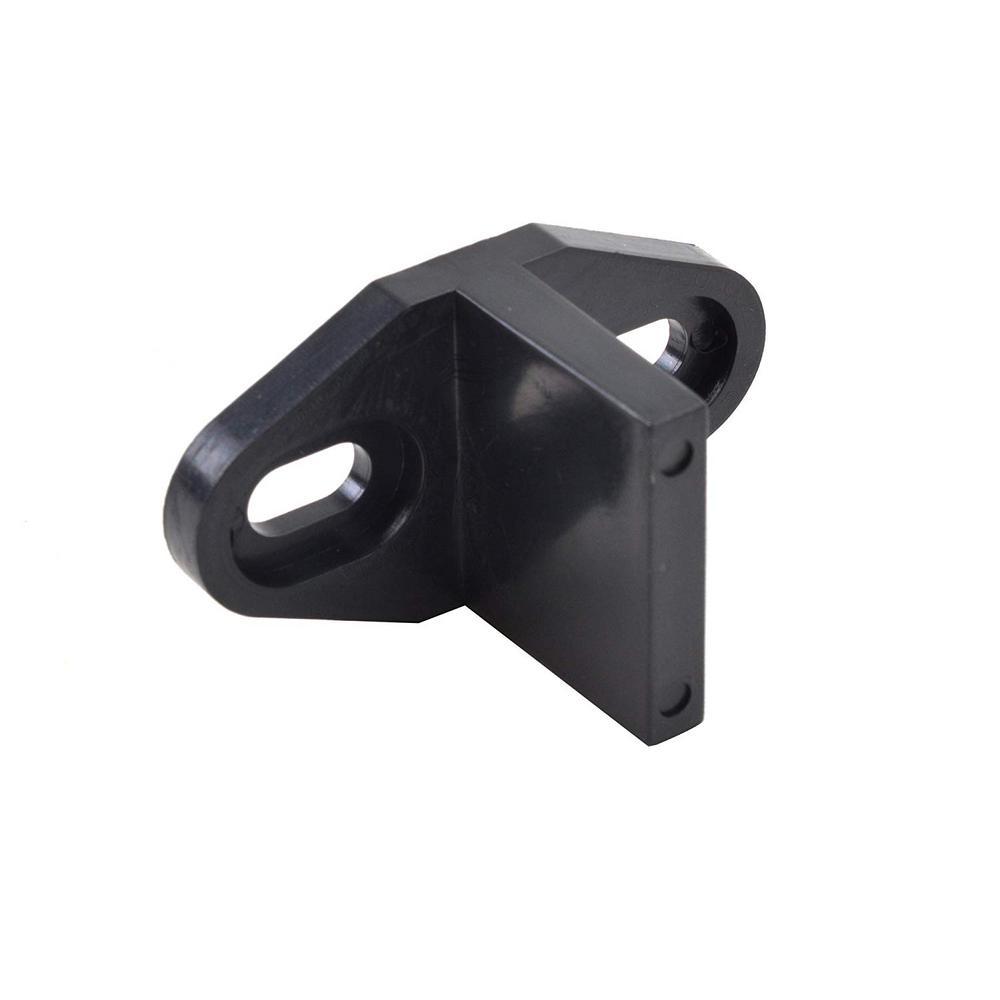 Black Plastic Floor Guide Hardware Replacement Parts Barn Wood Sliding Door - Super Arbor