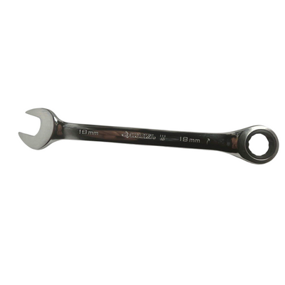 Husky 18 mm 12-Point Metric Ratcheting Combination Wrench