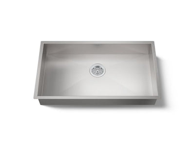 KOHLER Vault 32 in. Undermount Single Bowl Stainless Steel Kitchen Sink