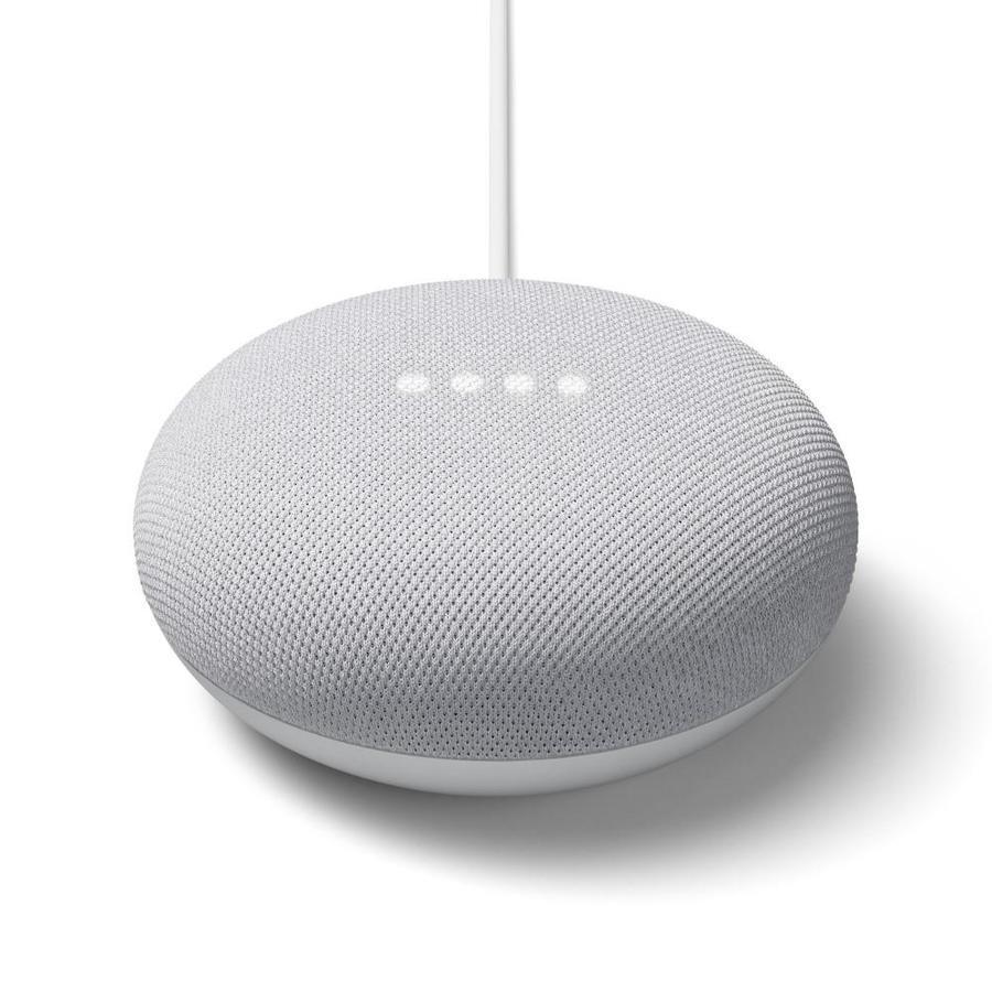 Google Nest Mini (2nd Generation) with Google Assistant - Chalk