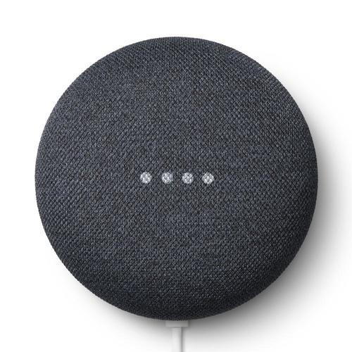 Google Nest Mini (2nd Generation) with Google Assistant - Charcoal
