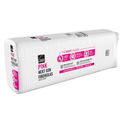 Owens Corning R-20 Kraft Faced Fiberglass Insulation Batts 5.5 in. x 15 in. x 93 in.