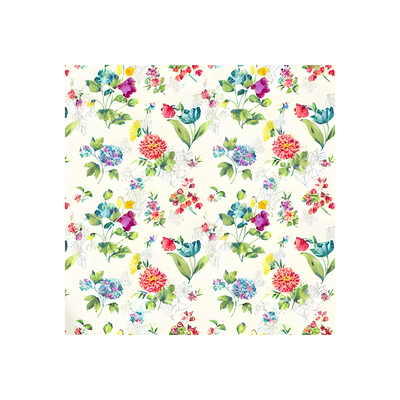 The Pioneer Woman Peel and Stick Wallpaper, Blooming Bouquet, 18" X 18.86'