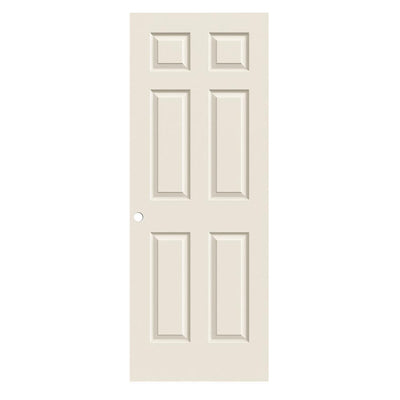 30 in. x 80 in. Colonist Primed Textured Molded Composite MDF Interior Door Slab - Super Arbor