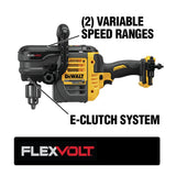 FLEXVOLT 60-Volt MAX Lithium-Ion Cordless Brushless 1/2 in. Stud and Joist Drill w/ (2) Batteries 2Ah, Charger and Bag