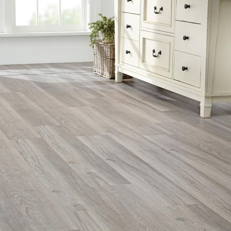 Home Decorators Collection Fishers Island Wood 6 in. W x 42 in. L Luxury Vinyl Plank Flooring (24.5 sq. ft. / case)