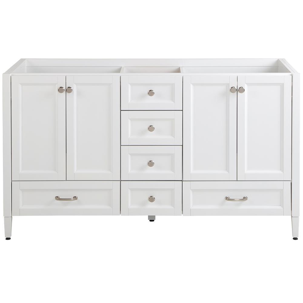 Claxby 48 in. W x 34 in H x 22 in. D Bath Vanity Cabinet Only in Chocolate - Super Arbor