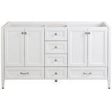 Claxby 48 in. W x 34 in H x 22 in. D Bath Vanity Cabinet Only in Chocolate - Super Arbor