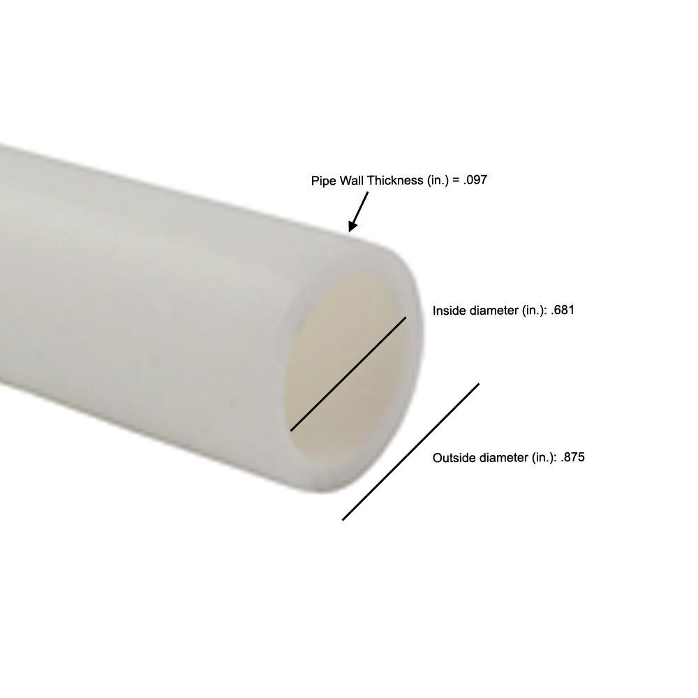 3/4 in. x 25 ft. White PEX Pipe - Super Arbor