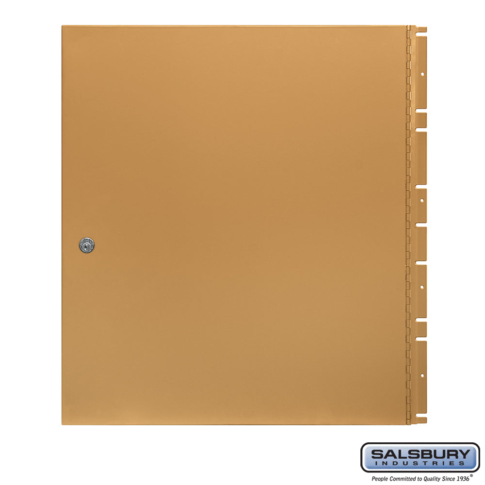 Locking Rear Cover for Rear Loading Brass Mailbox with Keys – Super Arbor
