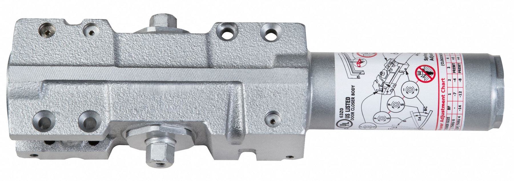 ASSA ABLOY ACCENTRA Aluminum Heavy Duty Grade 1 Parallel Door Closer ...