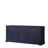 Avery 71 in. W x 21.75 in. D Bathroom Vanity Cabinet Only in White