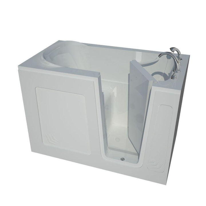 HD Series 30 in. x 54 in. Right Drain Quick Fill Walk-In Soaking Bathtub in White - Super Arbor