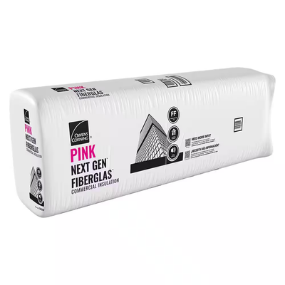 Owens Corning R-15 Kraft Faced Fiberglass Insulation Batt 3.5 in. x 16 in. x 96 in. (5 Bags)