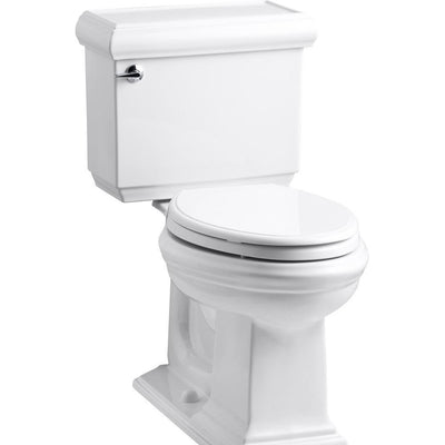 Memoirs Classic 2-Piece 1.28 GPF Single Flush Elongated Toilet with AquaPiston Flush Technology in White - Super Arbor