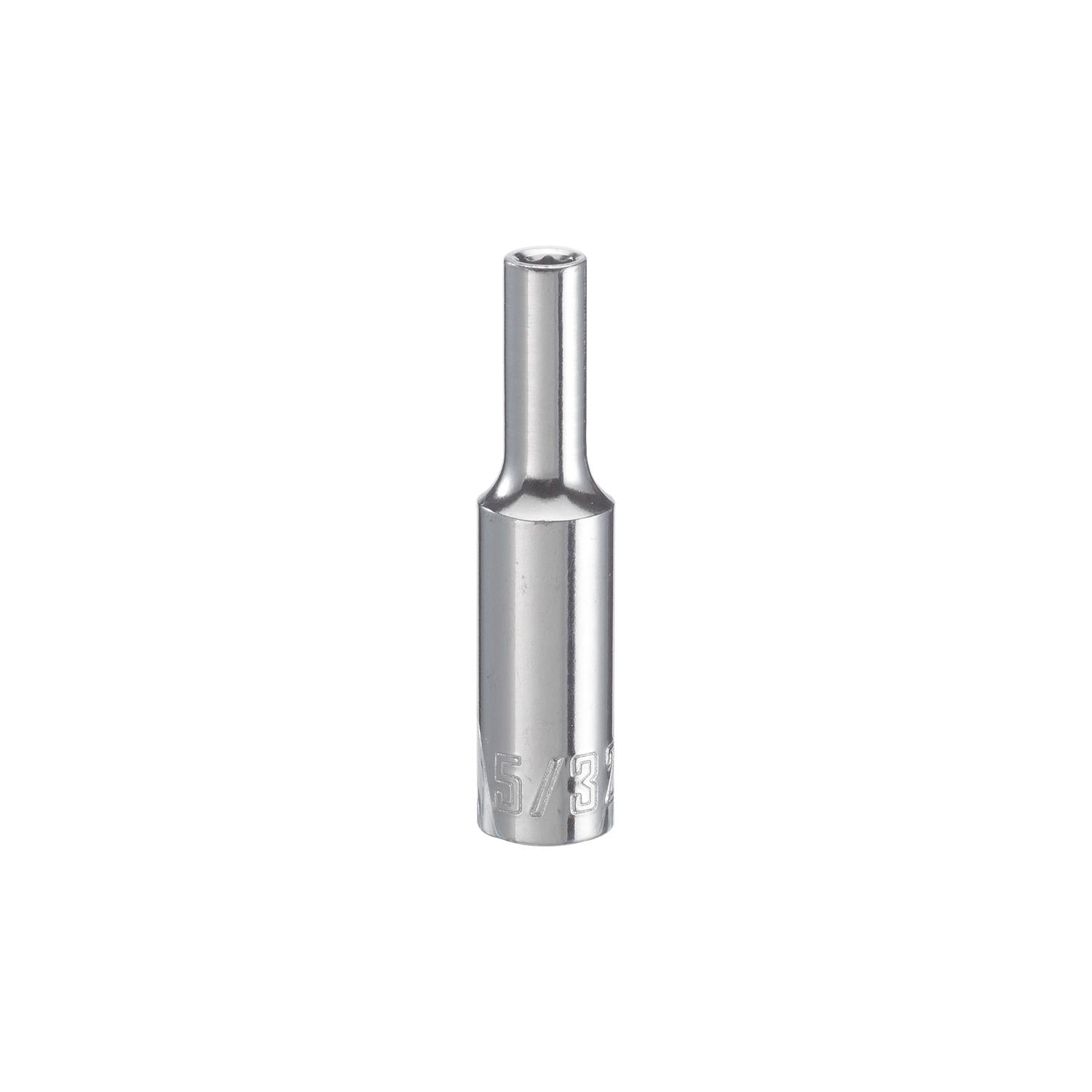 GearWrench 122050GR 3-Piece 5/32" Vortex 6-Point Pass-Through Socket Set – Metric