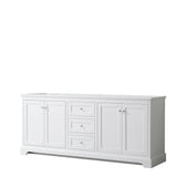 Avery 71 in. W x 21.75 in. D Bathroom Vanity Cabinet Only in White