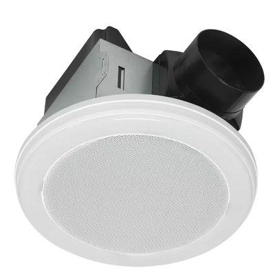 80 CFM Ceiling Mount Bathroom Exhaust Fan with Bluetooth Speaker and LED Light