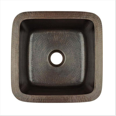 Pollock All-in-One Drop-In or Undermount Copper 12 in. Single Bowl Bar/Prep Kitchen Sink with Pfister Faucet and Drain