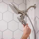 Moen Magnetix Chrome 6-Spray Rain Dual Shower Head, 1.75 GPM (6.6 LPM)