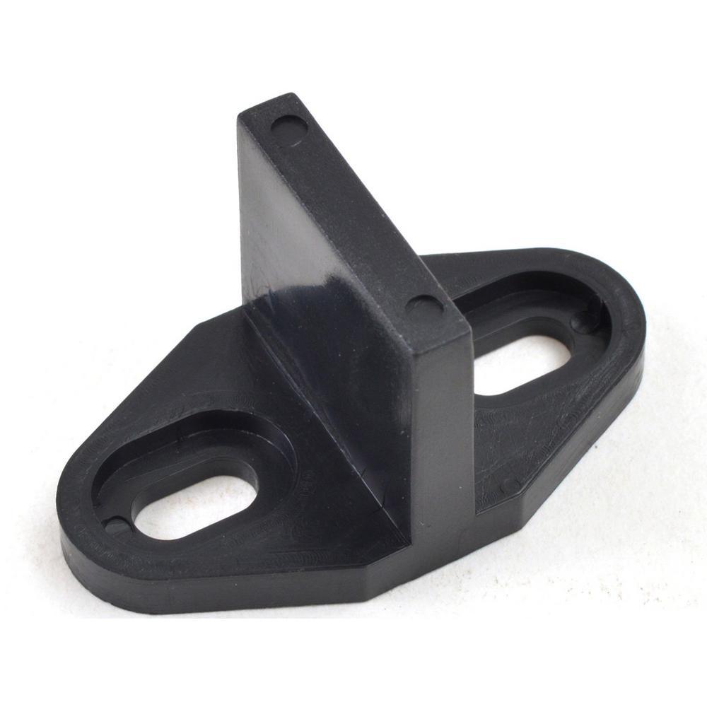 Black Plastic Floor Guide Hardware Replacement Parts Barn Wood Sliding Door - Super Arbor