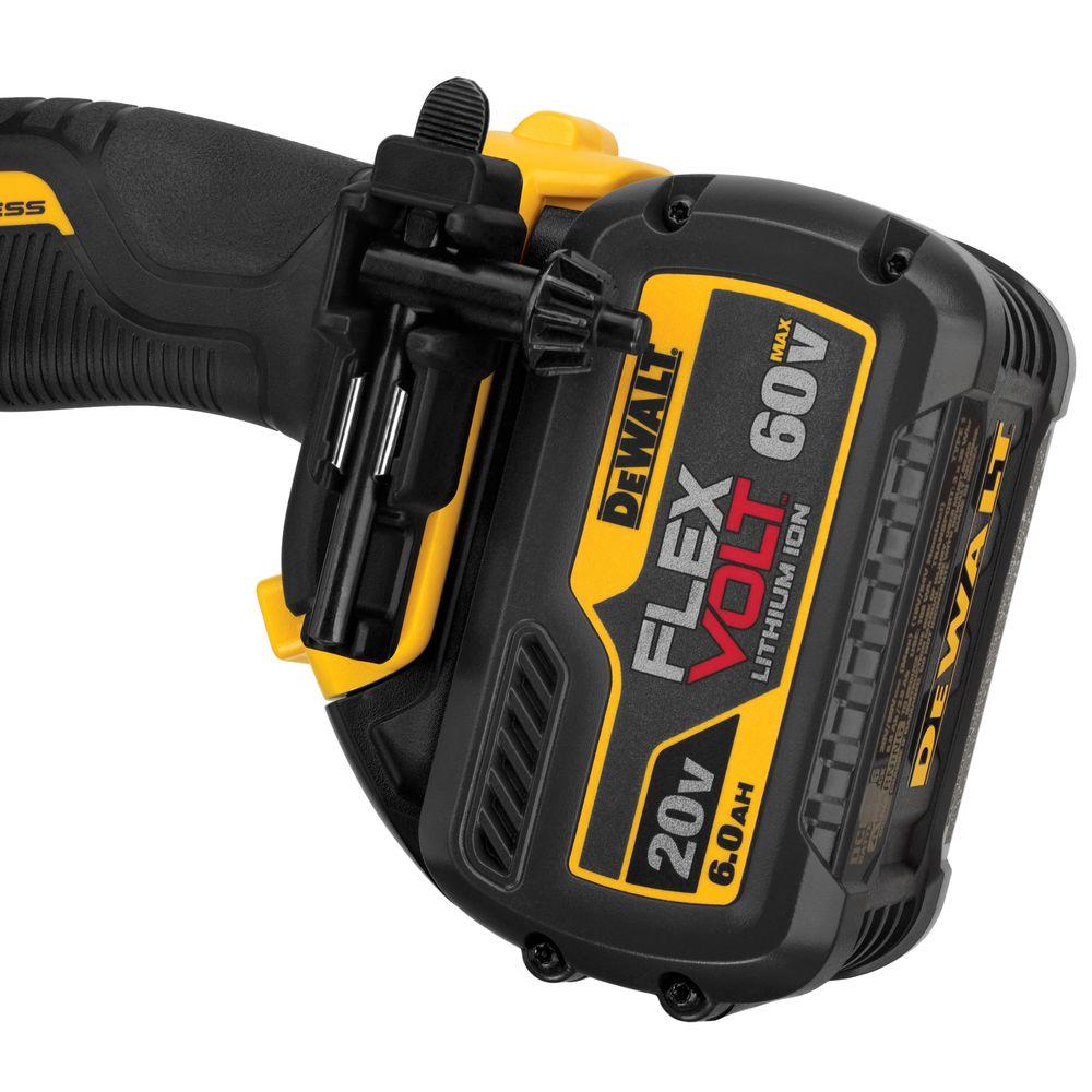 FLEXVOLT 60-Volt MAX Lithium-Ion Cordless Brushless 1/2 in. Stud and Joist Drill w/ (2) Batteries 2Ah, Charger and Bag
