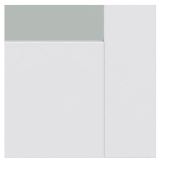 32 in. x 80 in. MODA Primed PMT1044 Solid Core Wood Interior Door Slab w/Translucent Glass