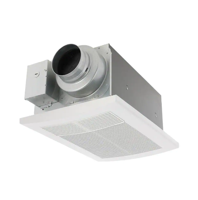 WhisperWarm DC 50-80-110 CFM Ceiling Bathroom Exhaust Fan with Heater