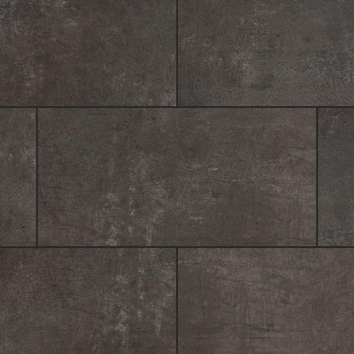 Lifeproof Castle Black Slate 12 in. W x 23.82 in. L Luxury Vinyl Plank Flooring (23.82 sq. ft.)