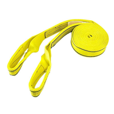 20,000 lb. 30 ft. x 2 in. Recovery Tow Strap with Loops - Super Arbor