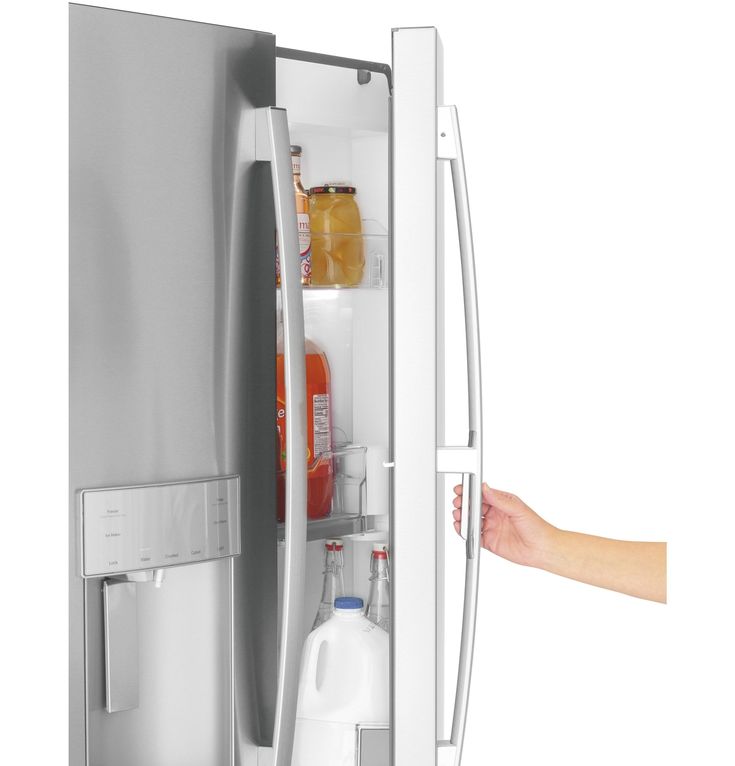 GE 27.8-cu ft French Door Refrigerator with Ice Maker and Door within Door (Fingerprint-Resistant Stainless Steel)
