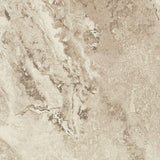 TrafficMASTER Groutable 18 in. x 18 in. White and Grey Travertine Peel and Stick Vinyl Tile (36 sq. ft. / case)