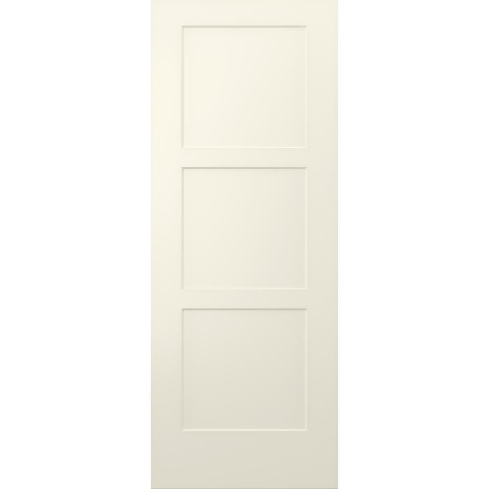 32 in. x 96 in. Birkdale Primed Smooth Hollow Core Molded Composite Interior Door Slab - Super Arbor