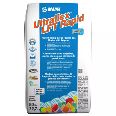 Ultraflex LFT Rapit Set White - Large Format Tile Mortar