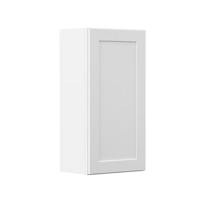 Shaker Ready To Assemble 12 in. W x 36 in. H x 12 in. D Plywood Wall Kitchen Cabinet in Denver White Painted Finish