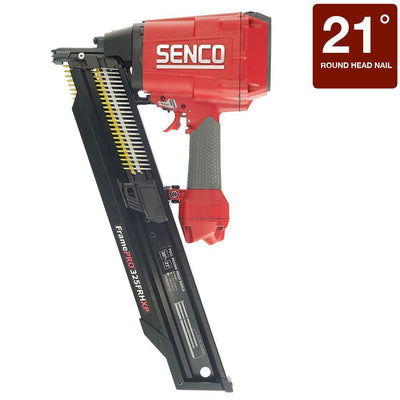 20-Degree 3 1/4 in Plastic Collated Framing Nailer - Super Arbor