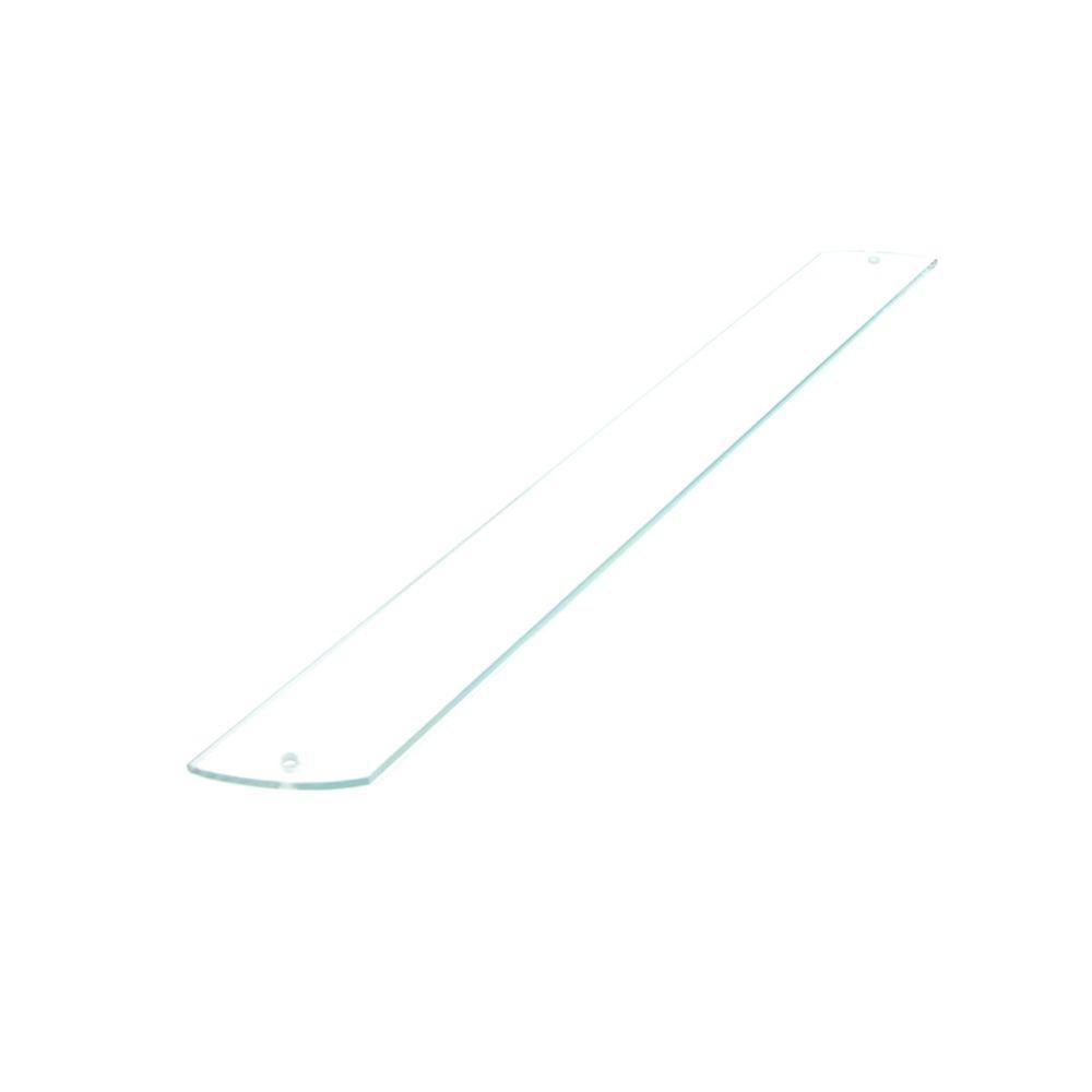 A single green leaf against a white background.