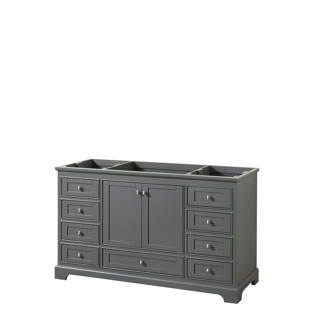 Deborah 79 in. W x 21.625 in. D Vanity Cabinet in White - Super Arbor