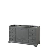 Deborah 79 in. W x 21.625 in. D Vanity Cabinet in White - Super Arbor