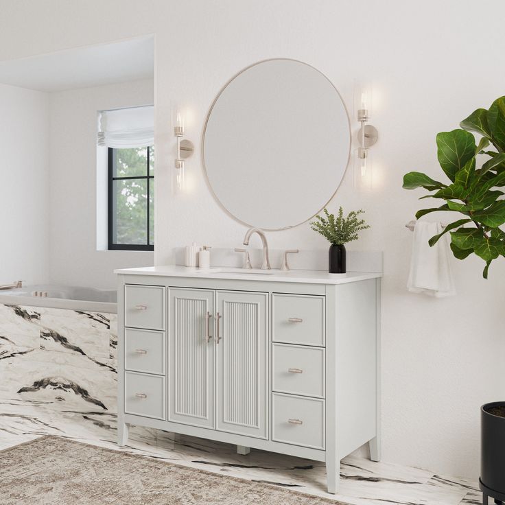Style Selections Alaia 48-in Muse Gray Undermount Single Sink