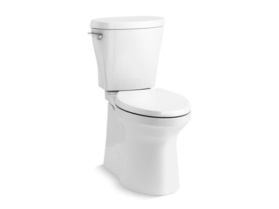 KOHLER Betello 12 in. Rough In 2-Piece 1.28 GPF Single Flush Elongated Toilet in White Seat Not Included