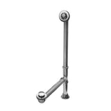 Chelsea 60 in. Acrylic Slipper Clawfoot Bathtub Package in White with Old Bronze Imperial Feet and Deck Mount Faucet - Super Arbor