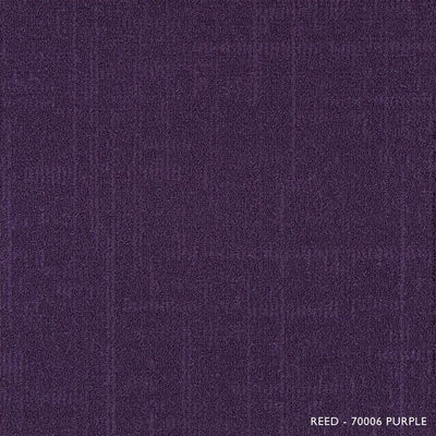 Reed Purple Loop 19.68 in. x 19.68 in. Carpet Tiles (8 Tiles/Case)