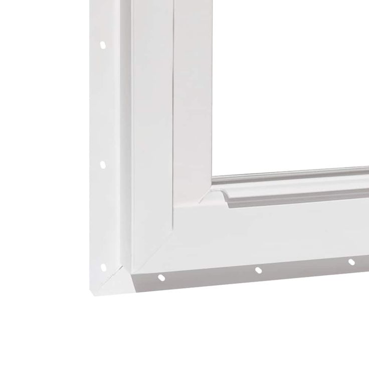 RELIABILT 150 Series New Construction 31-1/2-in x 35-1/2-in x 3-1/4-in Jamb White Vinyl Dual-pane Single Hung Window Half Screen Included