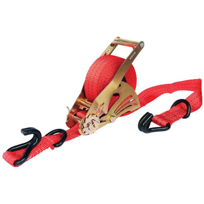 Retractable Ratchet Tie Down Strap 4500 lbs. - Super Arbor