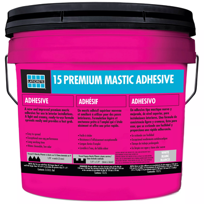 15 Premium Mastic Adhesive