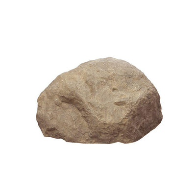 18 in. x 23 in. x 13 in. Fiberlite Medium Imitation Tan Landscape Rock - Super Arbor
